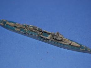 USS Indianapolis 1/1800 in White Natural Versatile Plastic