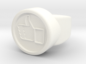 Like Seal Ring in White Processed Versatile Plastic