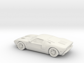 1/87 2004-06 Ford GT in White Natural Versatile Plastic