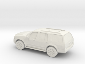 1/87 2009 Ford Expedition in White Natural Versatile Plastic