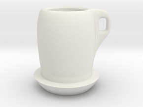 tea cup in White Natural Versatile Plastic