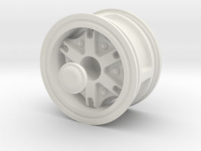 Wheel-front-wide2 in White Natural Versatile Plastic