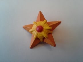Pokemon Hitodeman (Staryu) in Orange Processed Versatile Plastic