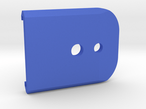 Magazine Base Hi-capa 4.3 - Plain in Blue Processed Versatile Plastic