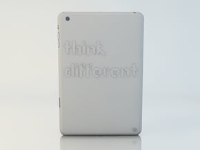 iPad mini Think Case in White Natural Versatile Plastic