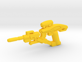 Fusion Sniper Rifle in Yellow Processed Versatile Plastic