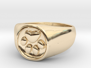 Signet1.1 in 14K Yellow Gold