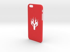 Iphone 6 Case dragon head in Red Processed Versatile Plastic