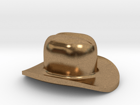 Assem1 - Cowboy Hat-1 in Natural Brass