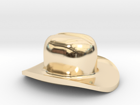 Assem1 - Cowboy Hat-1 in 14K Yellow Gold