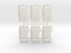 Phalanx Shield Pack in White Natural Versatile Plastic