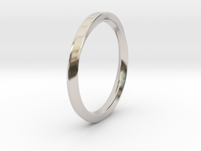 Möbius Ring in Platinum: 11 / 64