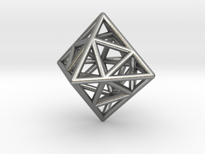 Icosa-Octahedron in Natural Silver