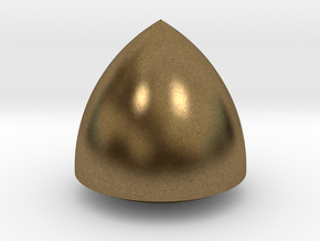 Revolved Reuleaux Triangle in Natural Bronze