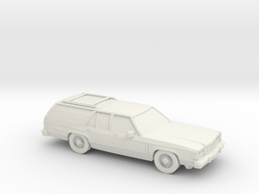 1/87 1986 Mercury Colony Park in White Natural Versatile Plastic