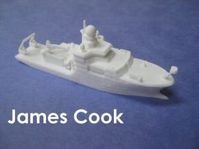  RRS James Cook (1:1200) in White Natural Versatile Plastic