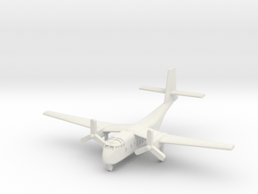 1/285 DHC-4A Caribou in White Natural Versatile Plastic