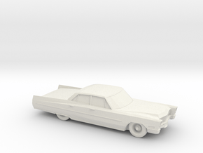 1/87 1967 Cadillac Sedan DeVille in White Natural Versatile Plastic