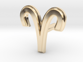 Aries Earring in 14K Yellow Gold