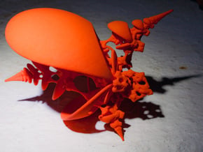 Parabolic Dislocation in Orange Processed Versatile Plastic