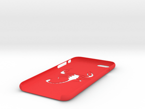 Iphone 6 scorpion case in Red Processed Versatile Plastic