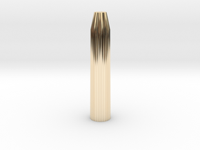 Printable Stylus Base With Link To Make The tip in 14K Yellow Gold