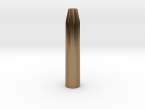 Printable Stylus Base With Link To Make The tip in Natural Brass