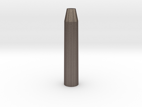Printable Stylus Base With Link To Make The tip in Polished Bronzed Silver Steel