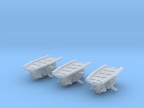 Taiidan "Heeshk" Support Frigates (3) in Tan Fine Detail Plastic