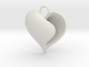 Shy Love (from $12.50) in White Natural Versatile Plastic: Medium