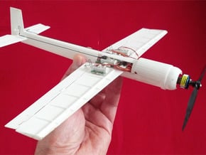 Blaze Micro RC Hotliner Aerobatic 3D Plane in White Natural Versatile Plastic