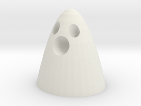 a little ghosty downloadable in White Natural Versatile Plastic