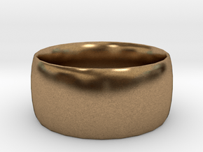 Ring (20x20) in Natural Brass