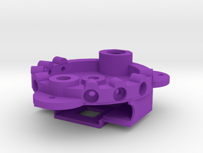 MK3 Battery Housing End in Purple Processed Versatile Plastic