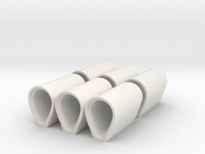 1:50 Eiprofilrohr DN 900/1350 in White Natural Versatile Plastic