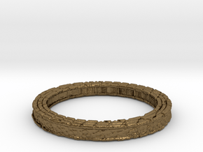 Pendant ring in Natural Bronze
