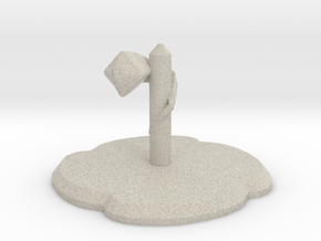 Knokai Figure in Natural Sandstone