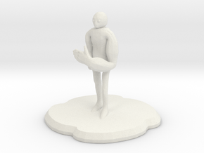 Armegon Figure in White Natural Versatile Plastic