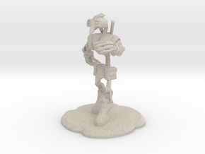 Steampunk Figure in Natural Sandstone