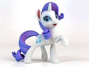 My Little Pony - Rarity (4.5in Tall) in Full Color Sandstone