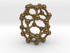 0006 Fullerene c30-1 in Natural Bronze