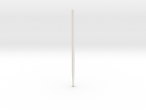 Drum Stick Model ROCK in White Natural Versatile Plastic