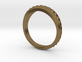 Ring Size 5 in Natural Bronze