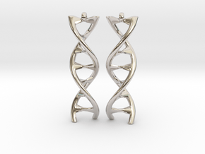 DNA Earring in Platinum