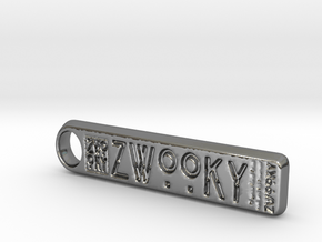 ZWOOKY Style 130 Sample - keychain keyreturn  in Fine Detail Polished Silver
