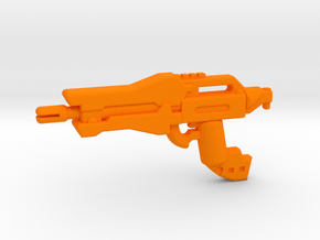 Scout Rifle in Orange Processed Versatile Plastic