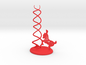 CheekyChi - Chopstick Holder (goat) small in Red Processed Versatile Plastic