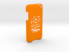 iPod Touch Cover in Orange Processed Versatile Plastic