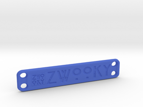 ZWOOKY Style 22 Sample - clothes tag in Blue Processed Versatile Plastic