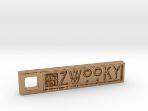 ZWOOKY Style 01 Sample in Polished Brass